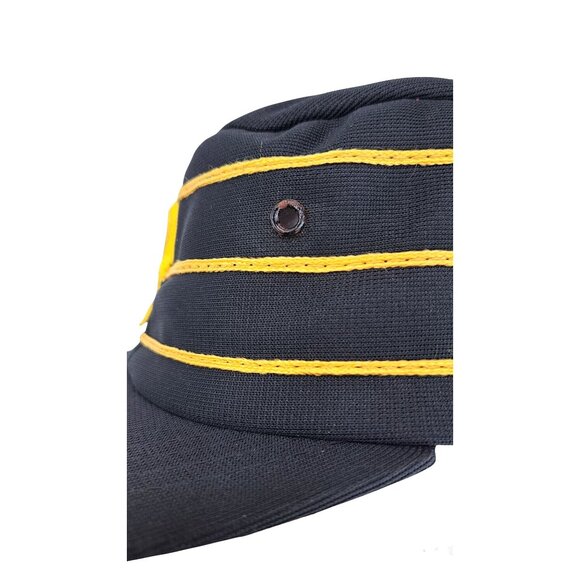 Vintage Pittsburgh Pirates Snapback Hat Stripe Original MLB Painter Pillbox YA - Picture 8 of 11